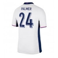 Maglia Calcio Inghilterra Cole Palmer #24 Prima Divisa Europei 2024 Manica Corta